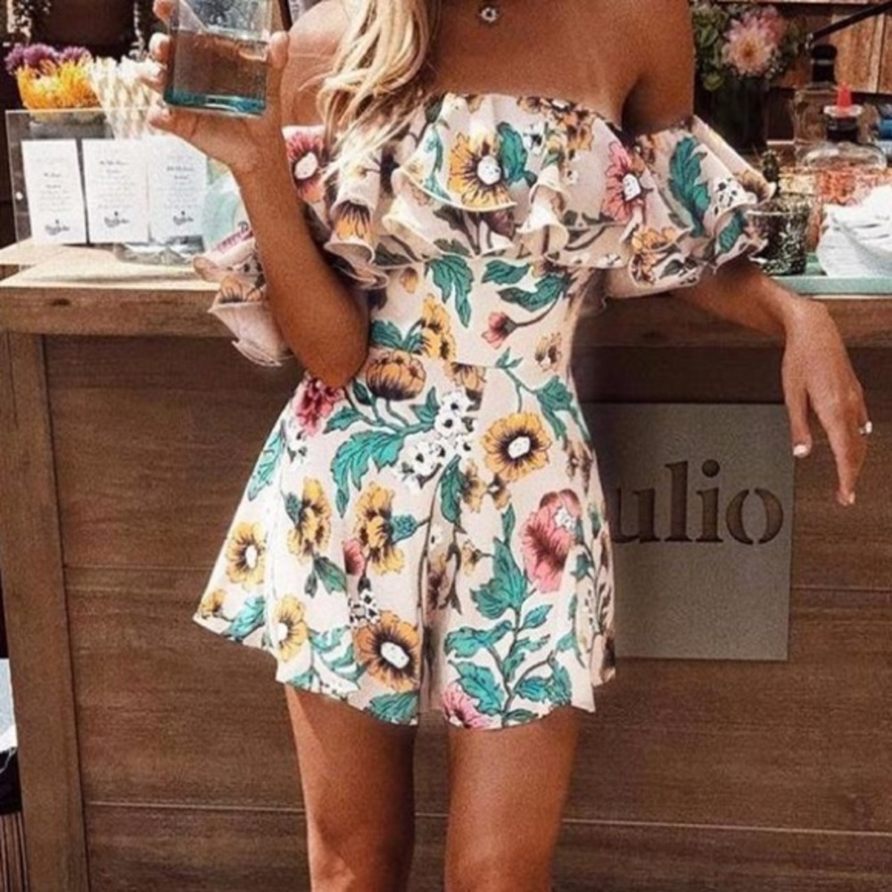 Floral Romper